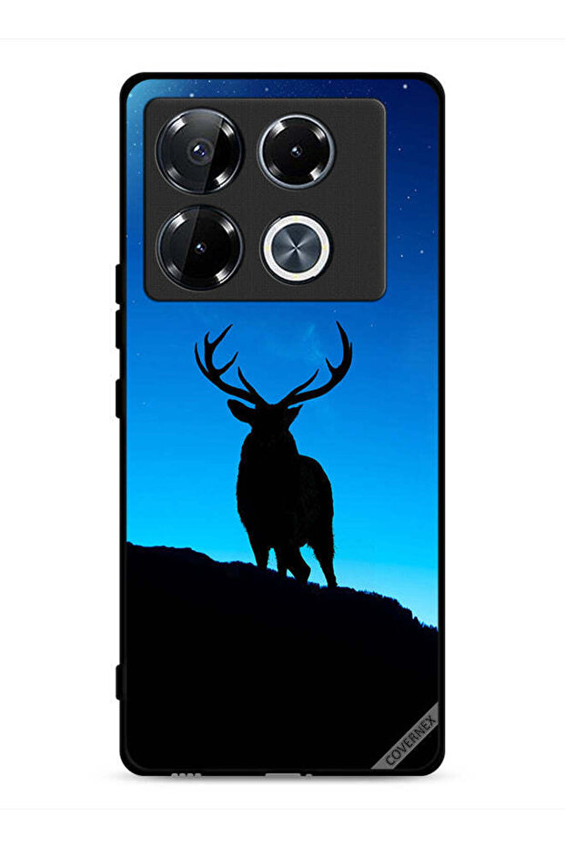 غطاء حماية لجهاز Infinix Note 40 Pro Plus 5G بتصميم غزال