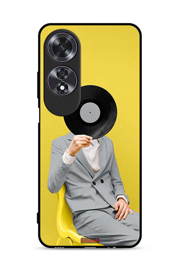 غطاء حماية Oppo A60 بتصميم فن تجريدي من دي جي