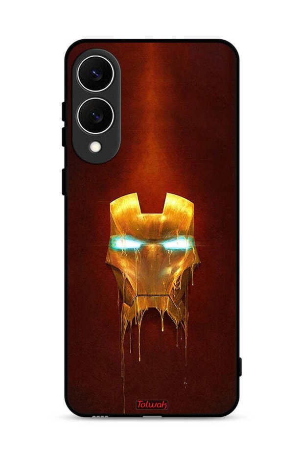 غطاء حماية لهاتف سامسونج جالاكسي S25 إيدج من Iron Man Marvel Comics
