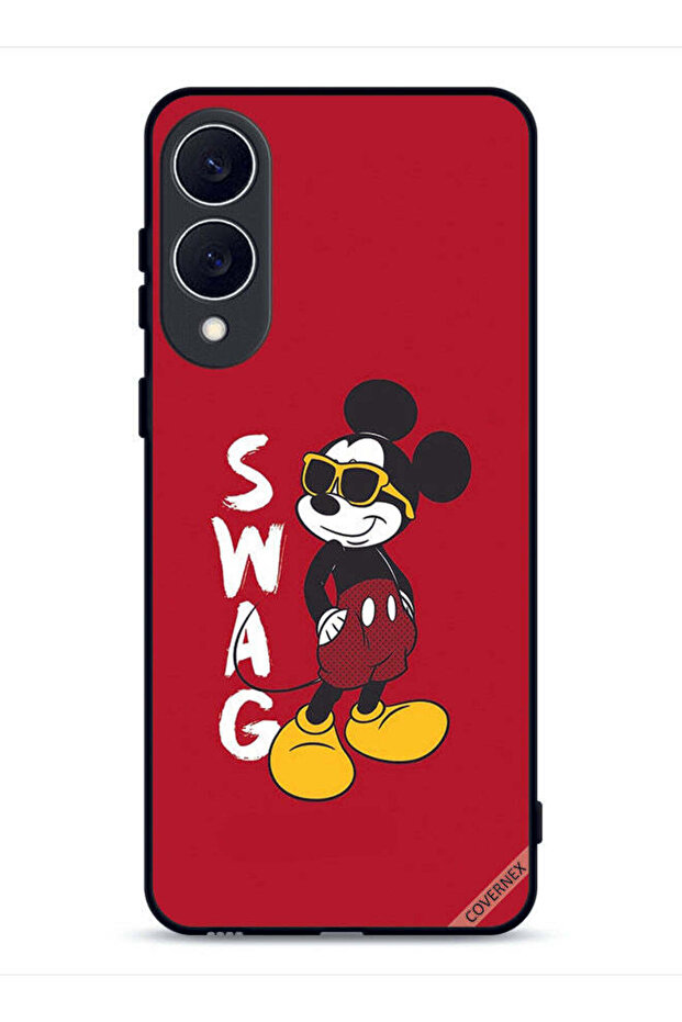 غطاء حماية لهاتف سامسونج جالكسي S25 إيدج بتصميم ميكي ماوس من Swag