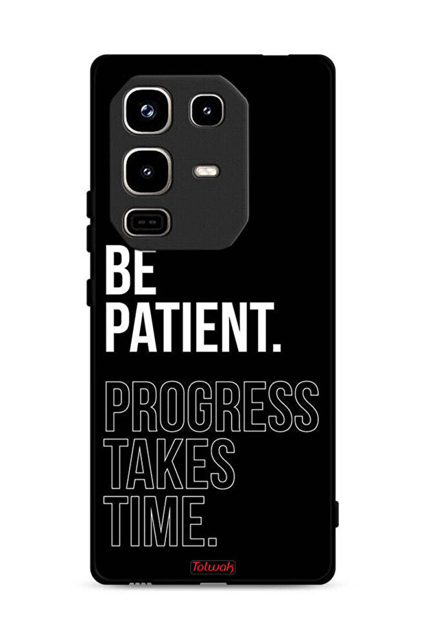 غطاء حماية لهاتف Infinix Note 50 Pro 4G كن صبورًا فالتقدم يستغرق وقتًا