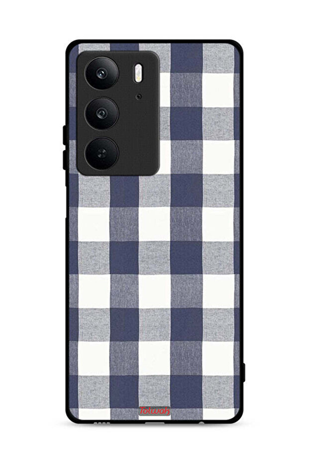 غطاء حماية بنمط قماشي لهاتف Realme C75 4G