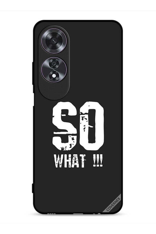 غطاء حماية لهاتف Oppo A60 - ماذا؟