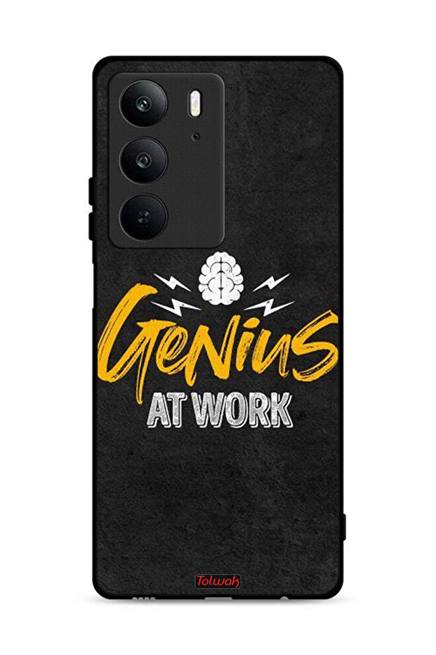 غطاء حماية لهاتف Realme C75 4G Genius At Work
