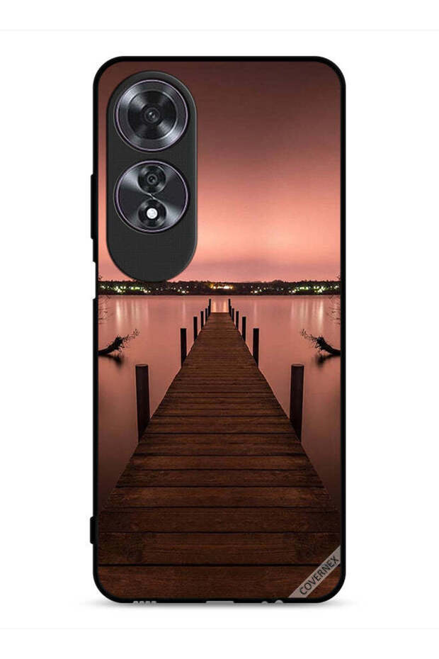 غطاء حماية Oppo A60 بتصميم Pathway To Sea Evening