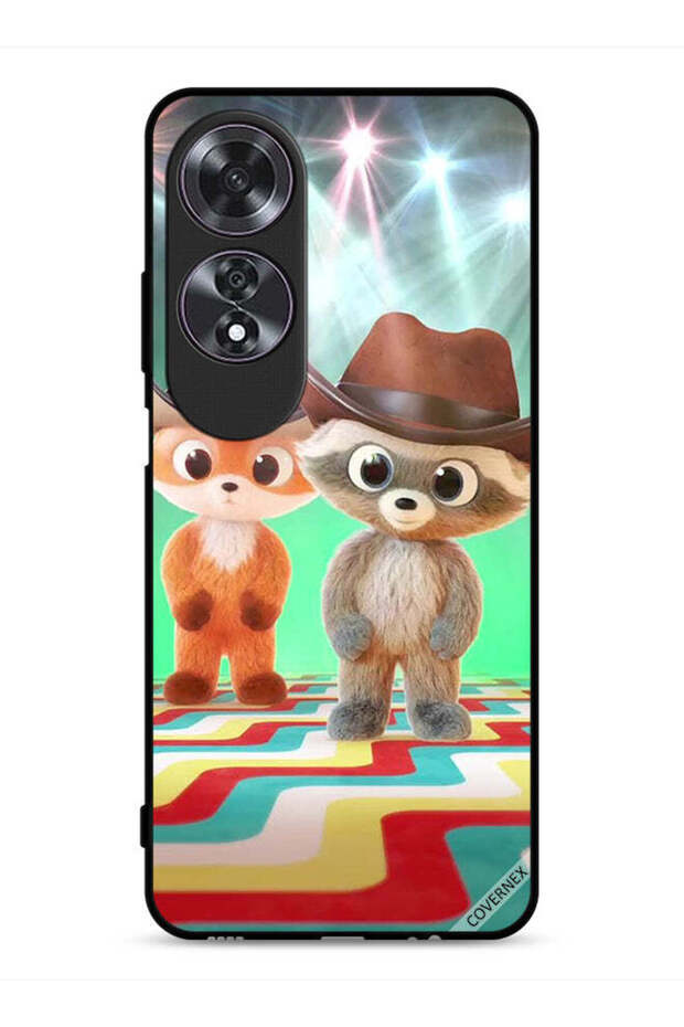 غطاء حماية لهاتف Oppo A60 - أرانب