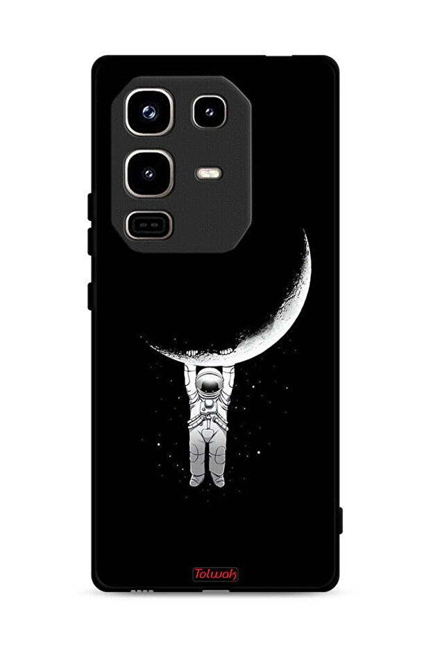 غطاء حماية لهاتف Infinix Note 50 Pro 4G معلق من القمر