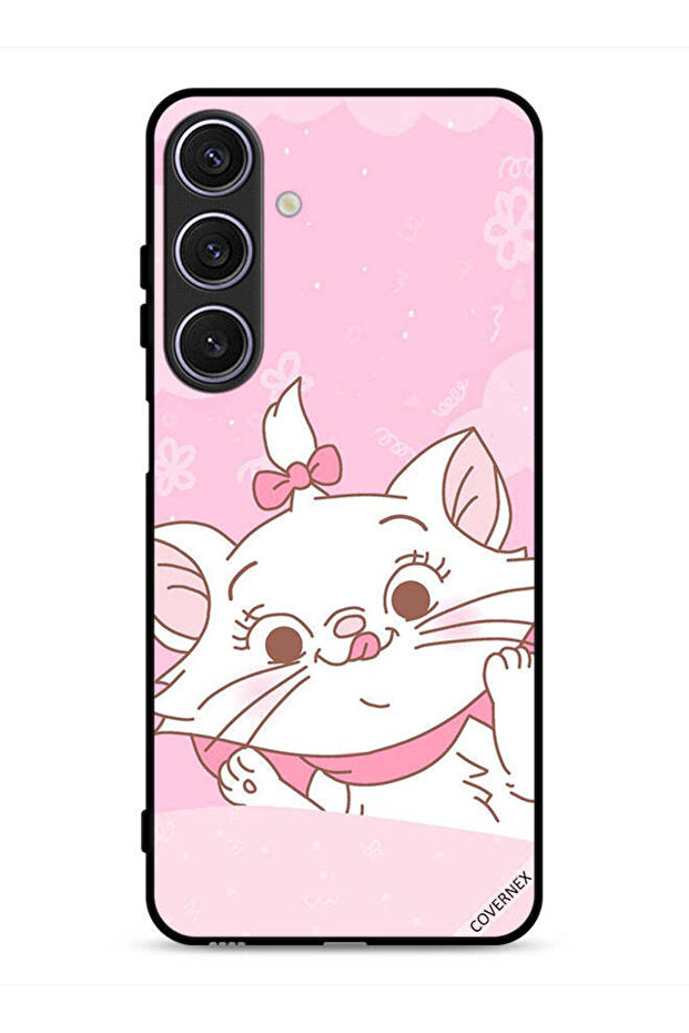 غطاء حماية لهاتف Samsung Galaxy A26 بتصميم قطة
