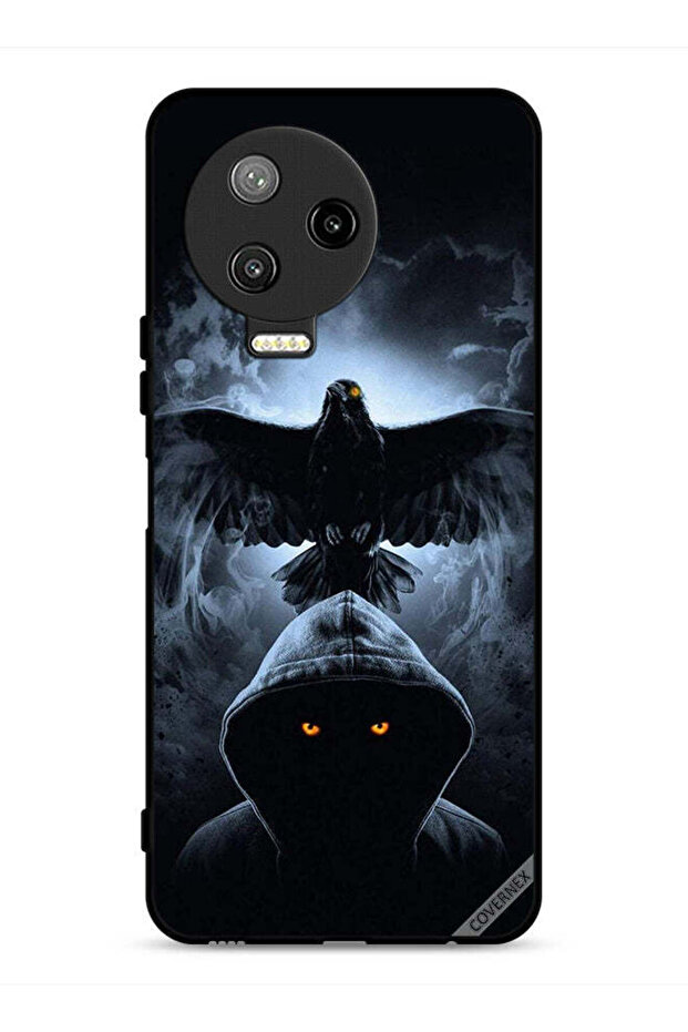 غطاء حماية لجهاز Infinix Note 12 Pro 4G بتصميم النسر