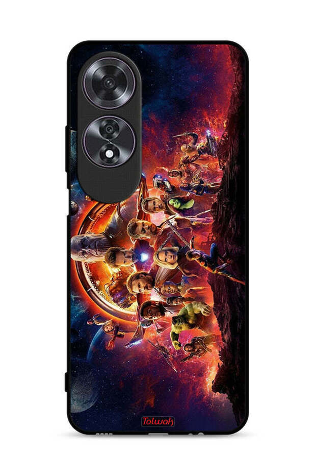 غطاء حماية لهاتف Oppo A60 Avengers