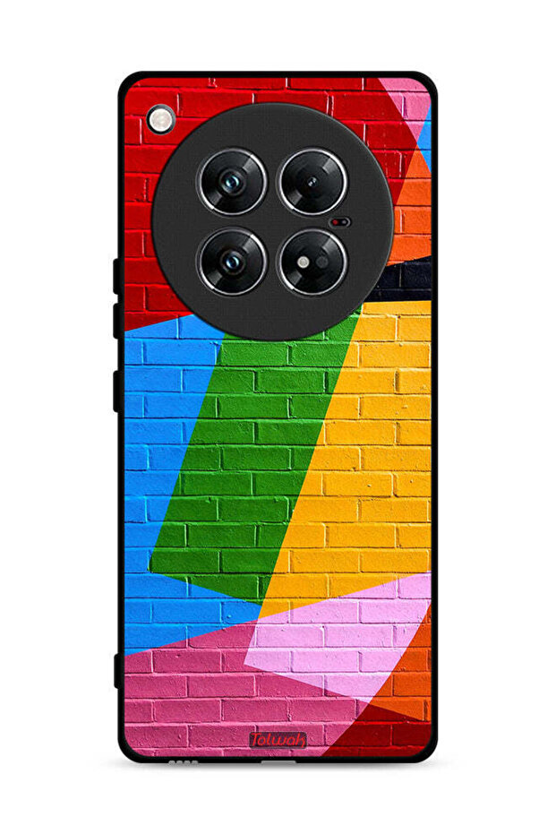 غطاء حماية لهاتف Infinix Zero 40 برسومات جدارية ملونة