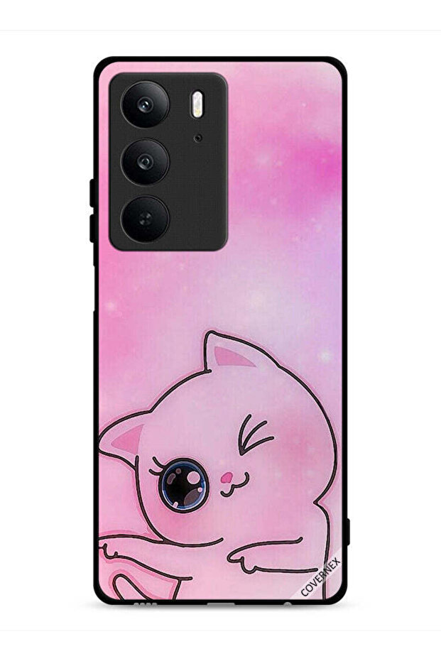 غطاء حماية لهاتف Realme C75 4G بتصميم قطة Go This Way
