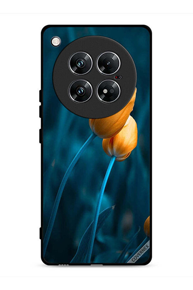 غطاء حماية لهاتف Infinix Zero 40 بزهرتين لطيفتين