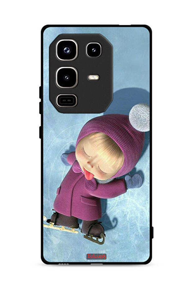 غطاء حماية لطيف على شكل دمية لهاتف Infinix Note 50 Pro 4G