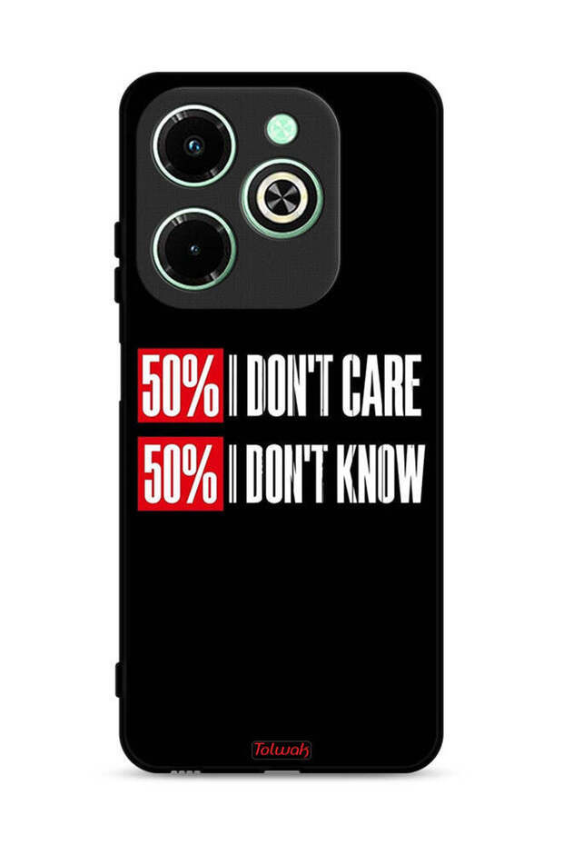 غطاء حماية لهاتف Infinix Hot 40i 4G لا يهمني