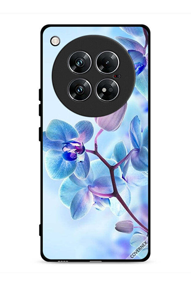 غطاء حماية لهاتف Infinix Zero 40 بنقشة زهور الأوركيد