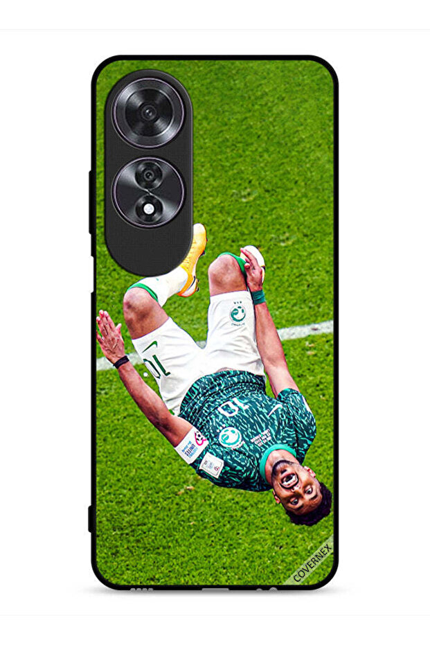 غطاء حماية لهاتف Oppo A60 من تصميم سالم الدوسري