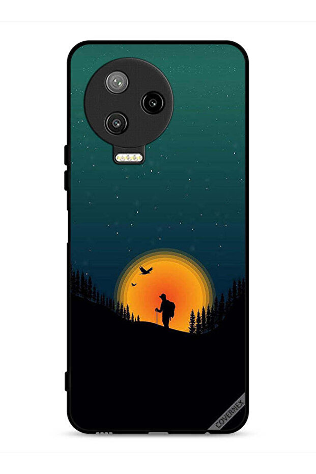 غطاء حماية لهاتف Infinix Note 12 Pro 4G برسومات مغامرات فنية