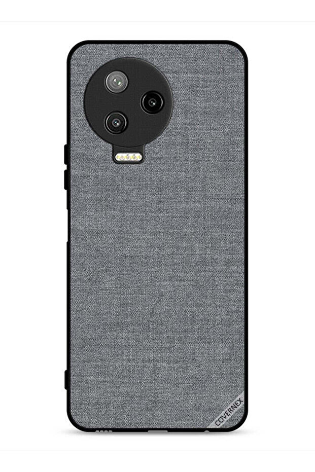 غطاء حماية لهاتف Infinix Note 12 Pro 4G بنقشة قماشية