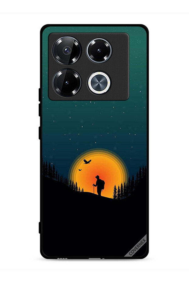 غطاء حماية لهاتف Infinix Note 40 Pro Plus 5G برسومات مغامرات فنية