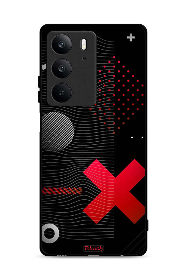 غطاء حماية لهاتف Realme C75 4G بعلامة الصليب