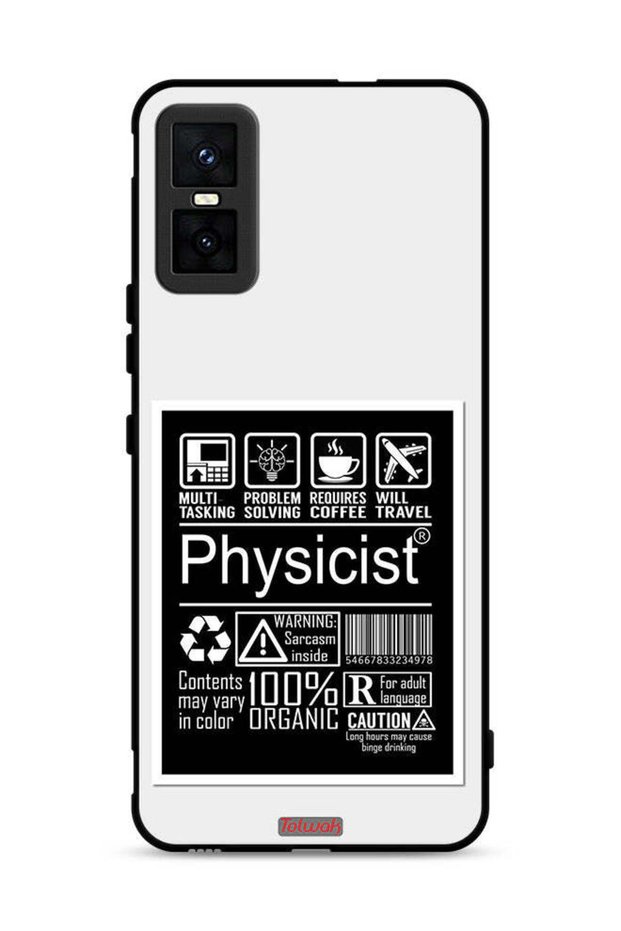 غطاء حماية لجهاز Infinix GT 30 Pro بملصق فيزيائي