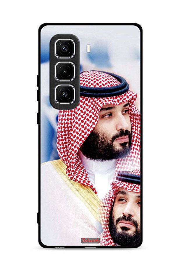 غطاء حماية لهاتف إنفينيكس هوت 50 برو 4G محمد بن سلمان