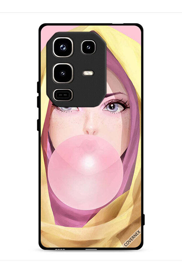 غطاء حماية لهاتف Infinix Note 50 Pro 4G بتصميم بالون الفقاعات