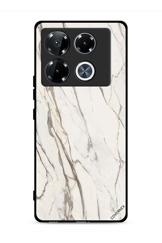 غطاء حماية لهاتف Infinix Note 40 Pro 5G بتصميم رخامي