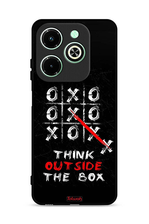 غطاء حماية لهاتف Infinix Hot 40i 4G - فكر خارج الصندوق