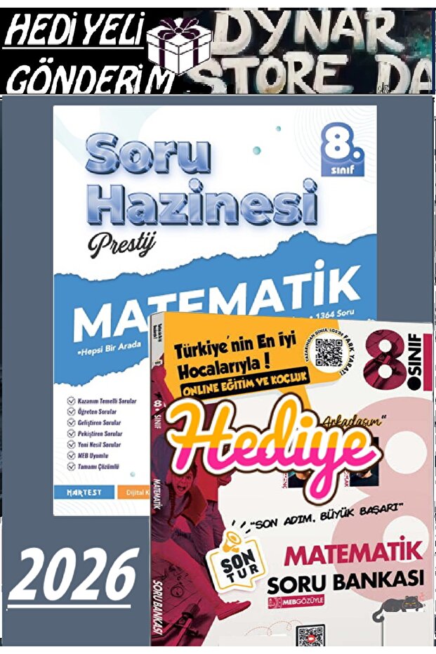 8. Sınıf Prestij Matematik Soru Hazinesi 2026 - 1