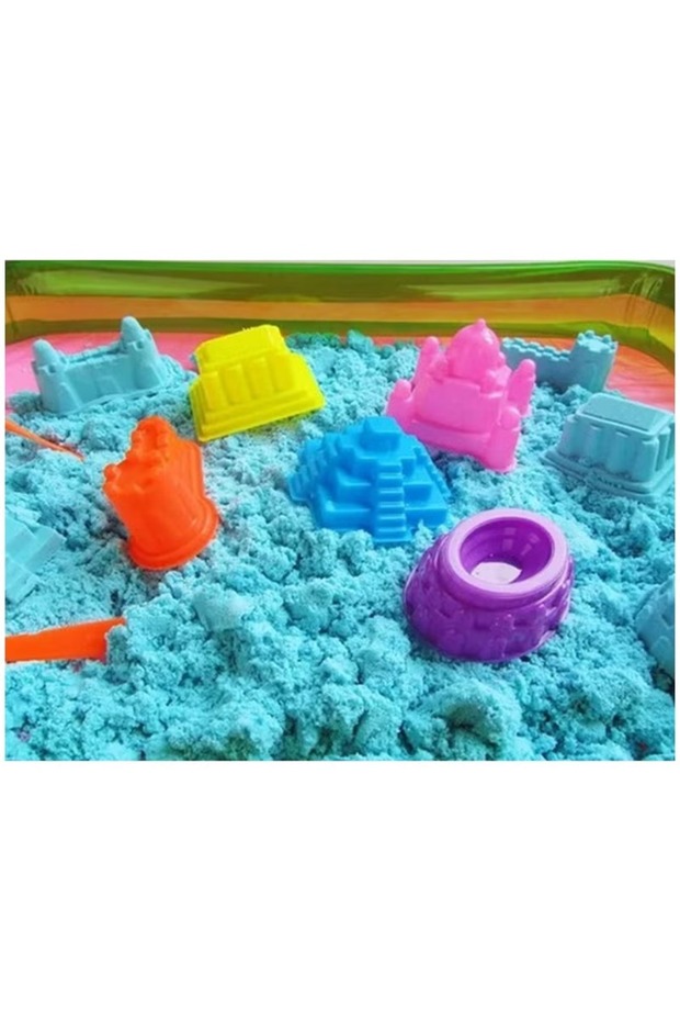 رمل سحري قابل للضغط 19 – ألوان متنوعة 1 كجم - 1