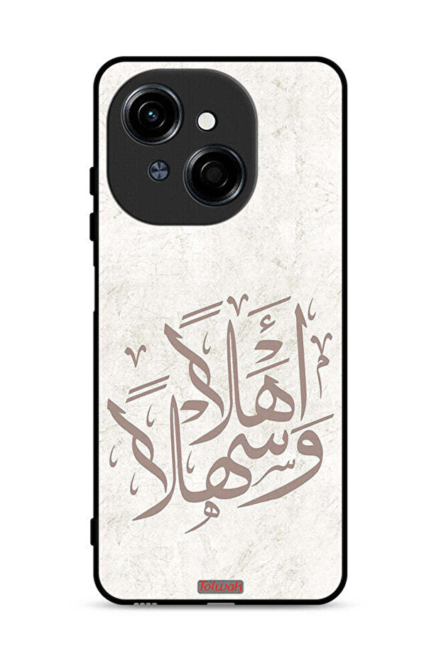 غطاء حماية لهاتف تكنو سبارك جو 1 إس 4G أهلاً وسهلاً