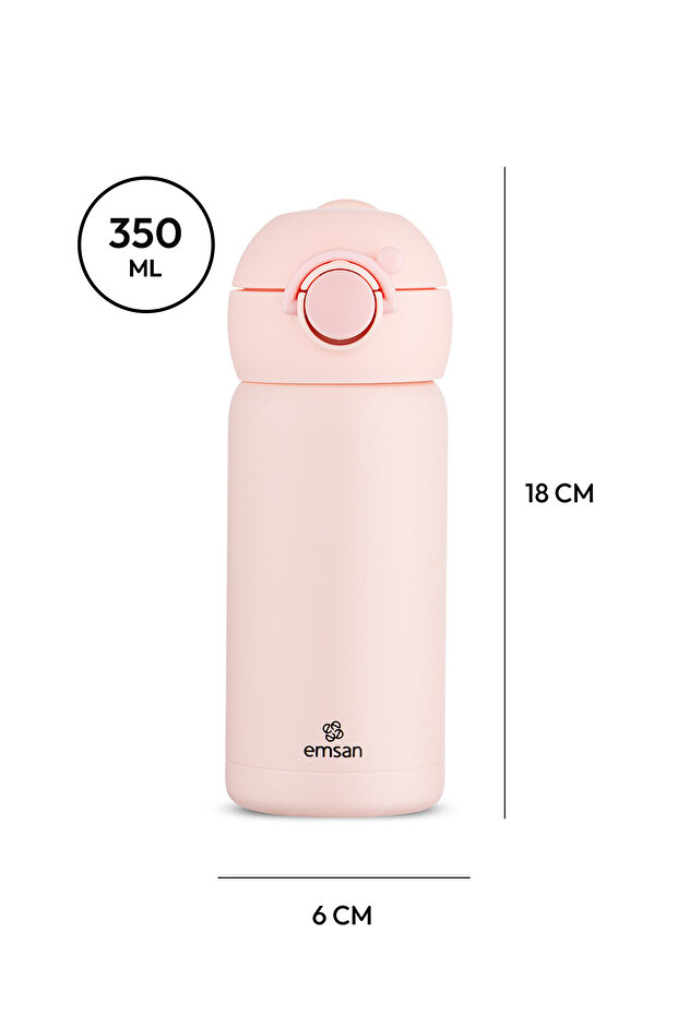 Terry Termos Pembe 350 ml - 5