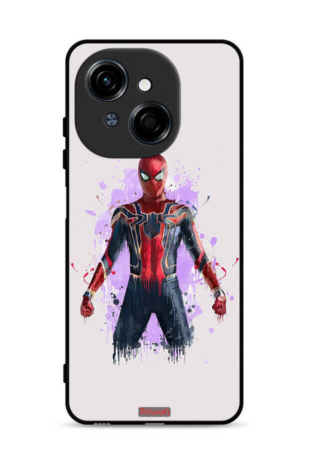 Tecno Spark Go 1S 4G Protective Case Cover Iron Spider Artwork