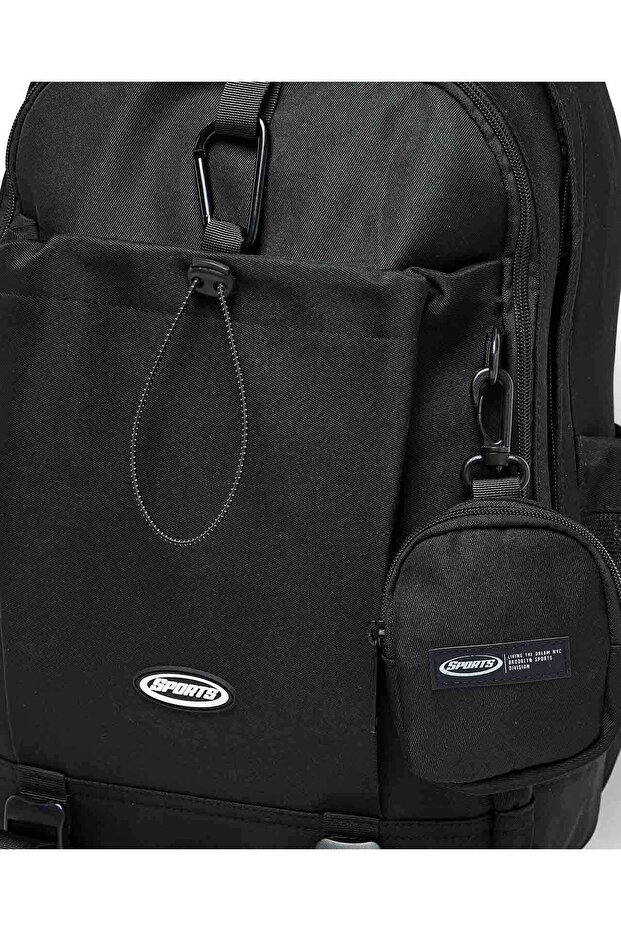 حقيبة ظهر سوداء للأولاد - 4