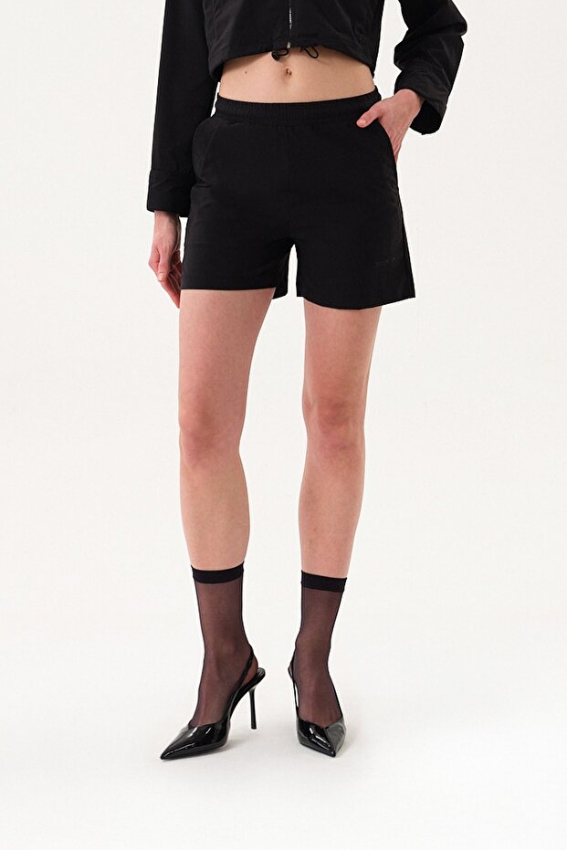 Elastično Tkano Ženske šortseve - 4