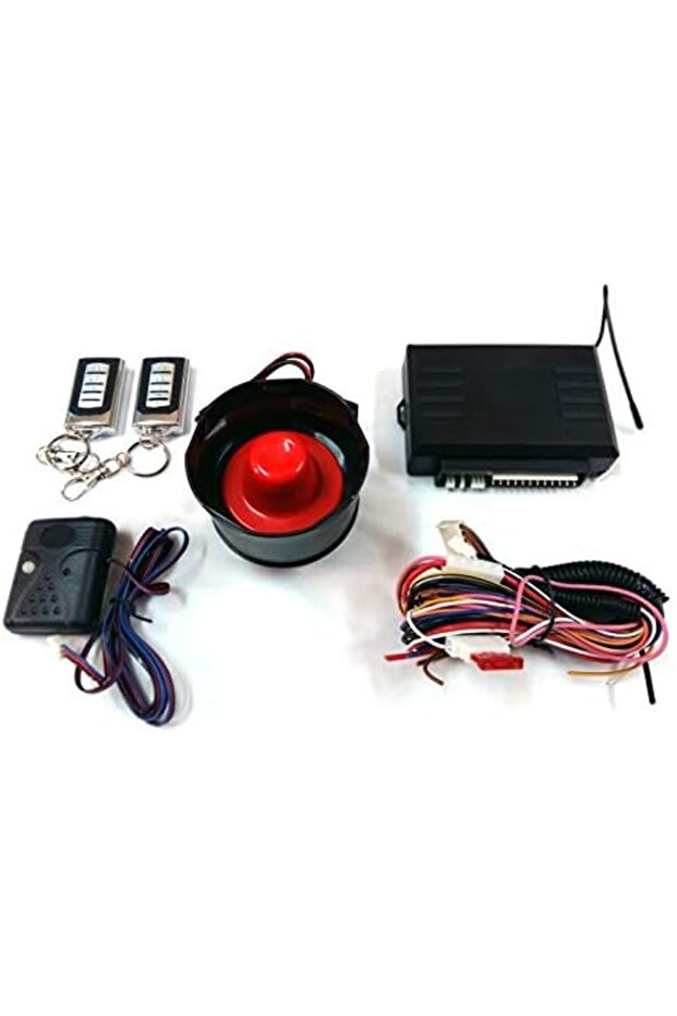 نظام إنذار أمان السيارة مع جهاز تحكم عن بعد 12 فولت - 1