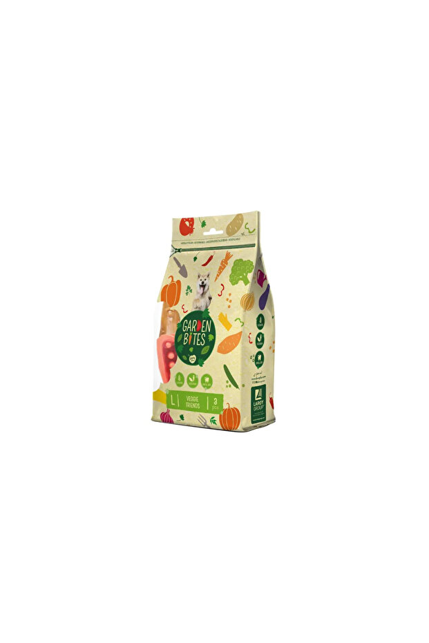 Garden Bites Veggie Friends Mixed Colors 270g - PouchCount: 3, Length: 11cm