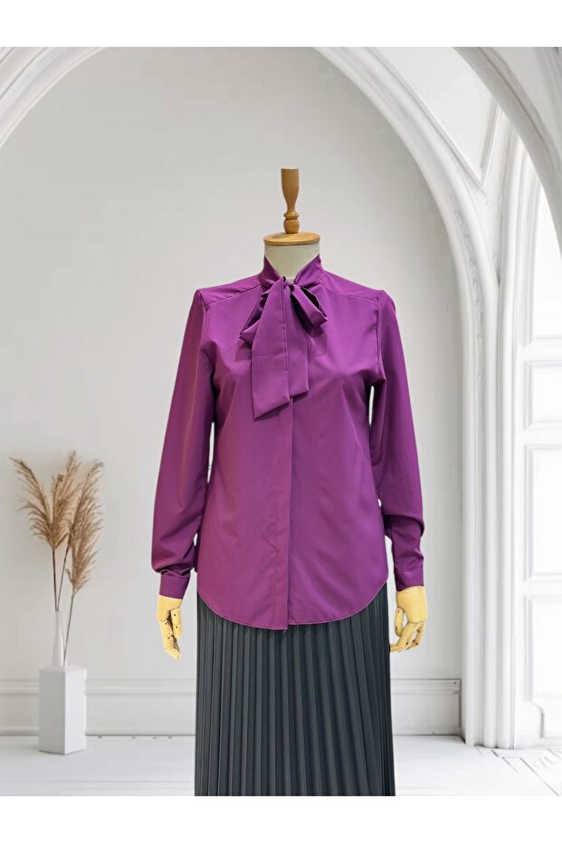 Kravatlı Kısa Gömlek - 1