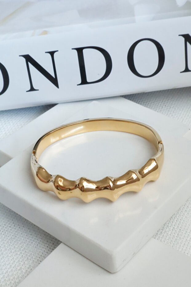 Women's Steel Bracelet Thick Joint Bone Handcuff Bracelet