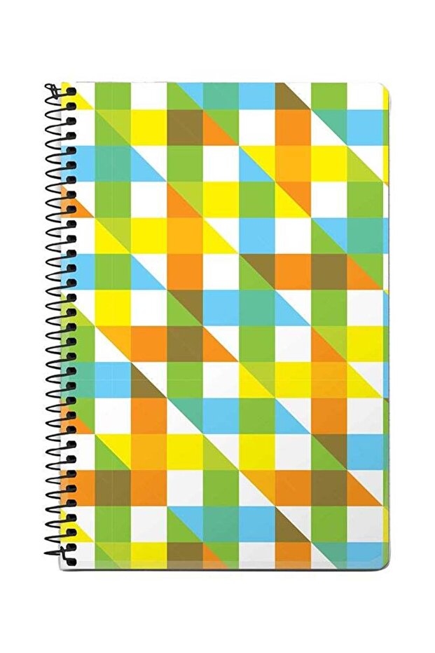 Summer Flannel A5 Spiral Notebook Multicolour - 1