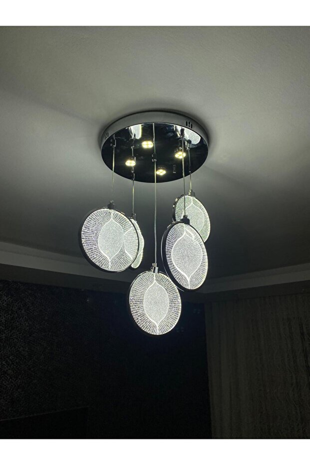 LED'Lİ 3 RENK YANAN AVİZE - 4