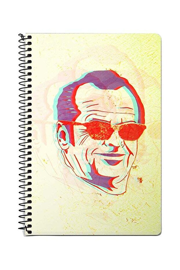 دفتر ملاحظات حلزوني A5 من Shining Glasses متعدد الألوان - 1