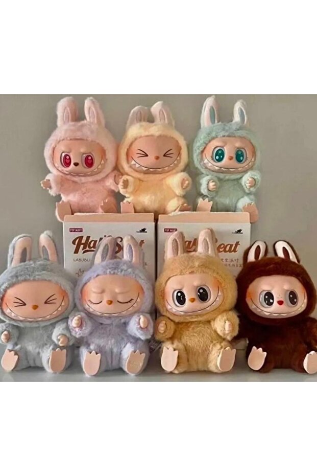 6 Pcs Labubu Have a Seat Series Sitting Labubu Model Random Color Box Set of 6 - 3
