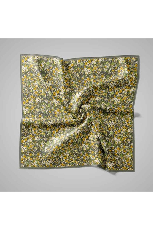 Eșarfă cu model natural - 1