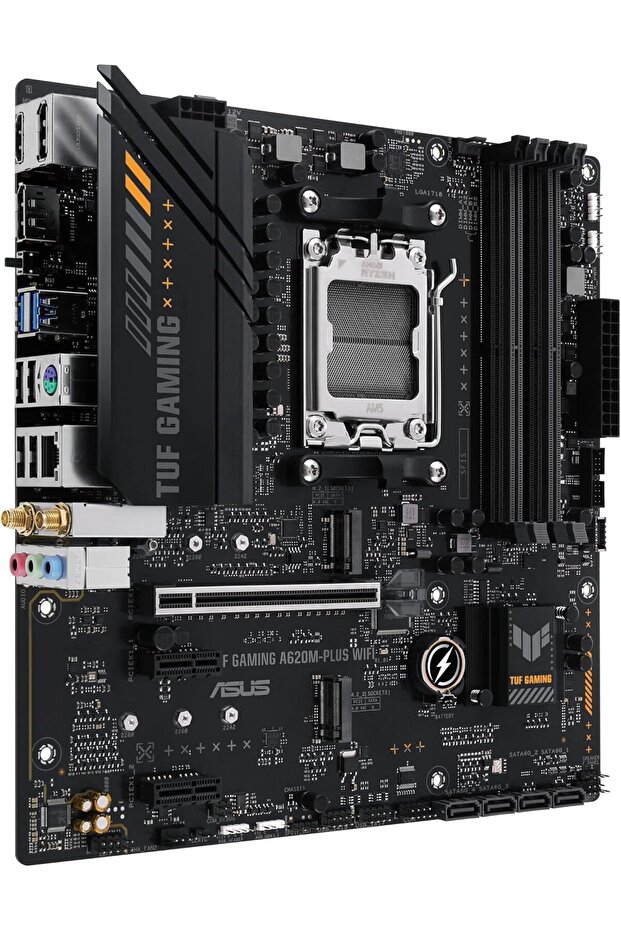 لوحة أم TUF Gaming A620M-PLUS WiFi DDR5، مقبس AM5 - 5