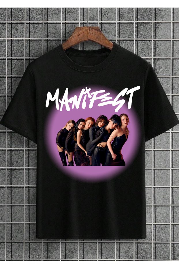 Manifest Group Design Adult & Kids T-Shirt Black Unisex