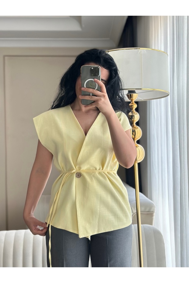 Bağlamalı Yelek - 2