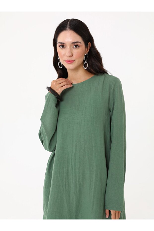 Aerobin Basic Tunik & Pantolon Takım- Haki - - 4